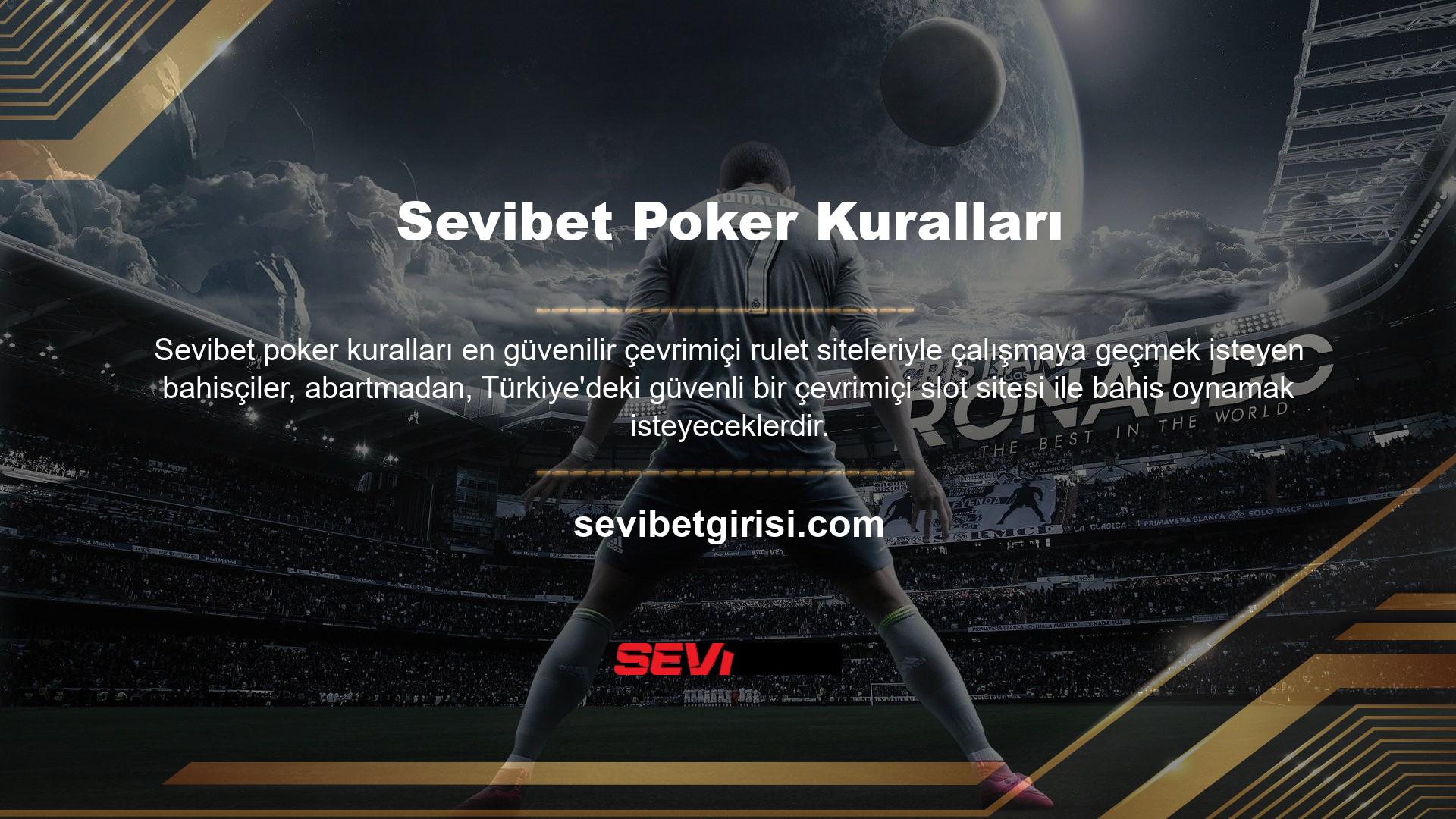 Bu nedenle herhangi bir poker oyununa katılan bahisçiler, poker kuralları söz konusu olduğunda Türkiye'nin en doğru ve güvenli online slot sitesini kullanmaya çalışmaktadır