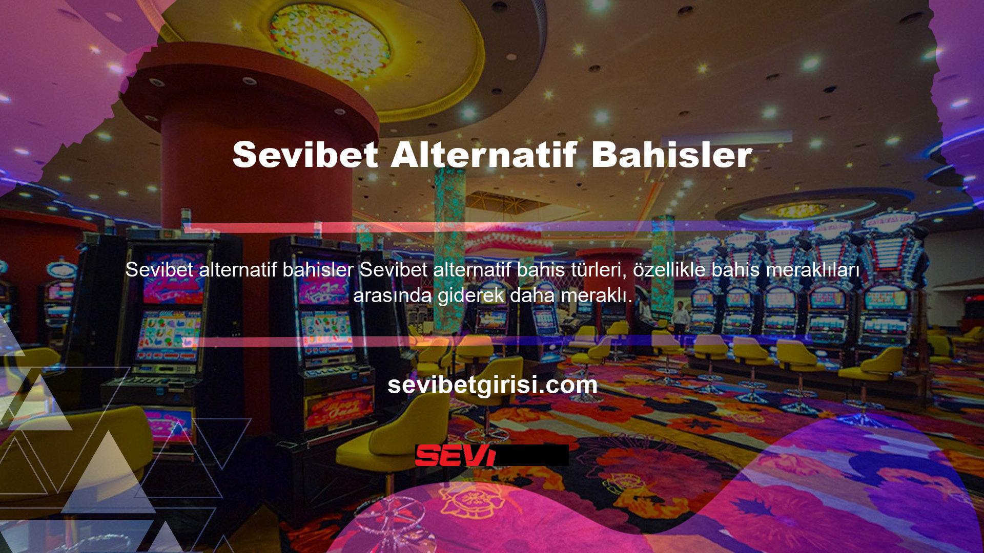 Site, hem maçta hem de maçtan önce aynı zamanda bahis yapmanıza izin veren en iyi bahis kategorilerine sahiptir